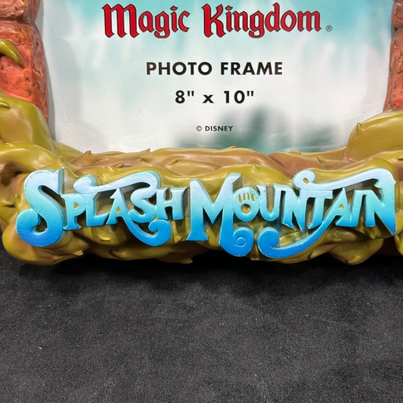 Disney World Splash Mountain Brer Rabbit Fox Bear Picture Frame RARE 8X10 3D NEW - Picture 3 of 4